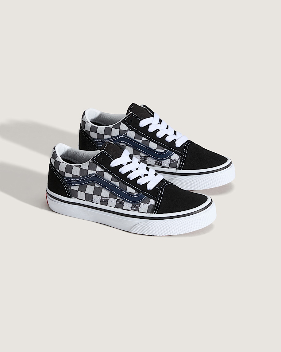 Little Kids Old Skool Checkerboard Shoe - 2