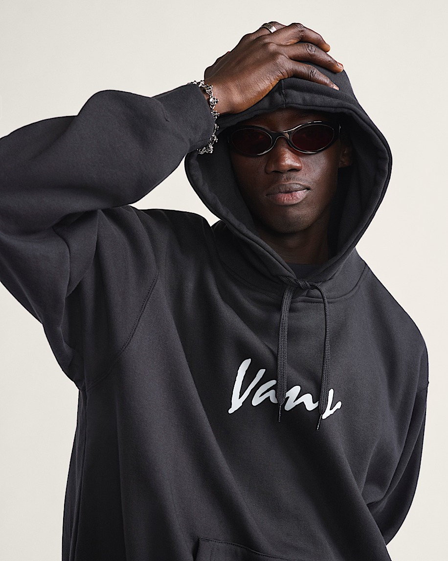 Scripted Vans Pullover Hoodie VANS Black HERO