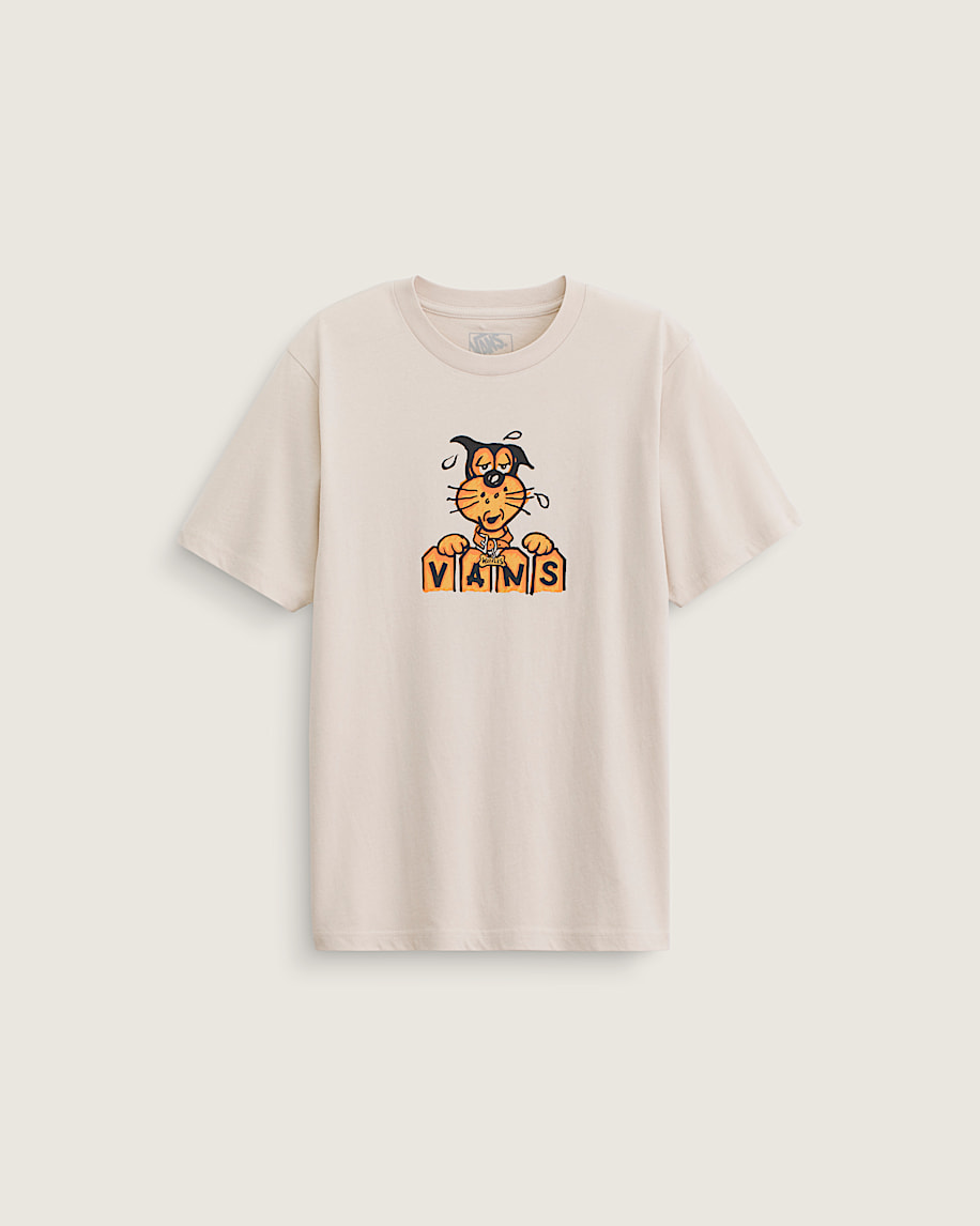 Kids Waffles The Dog TShirt VANS Taupe Mist Beige ALT1