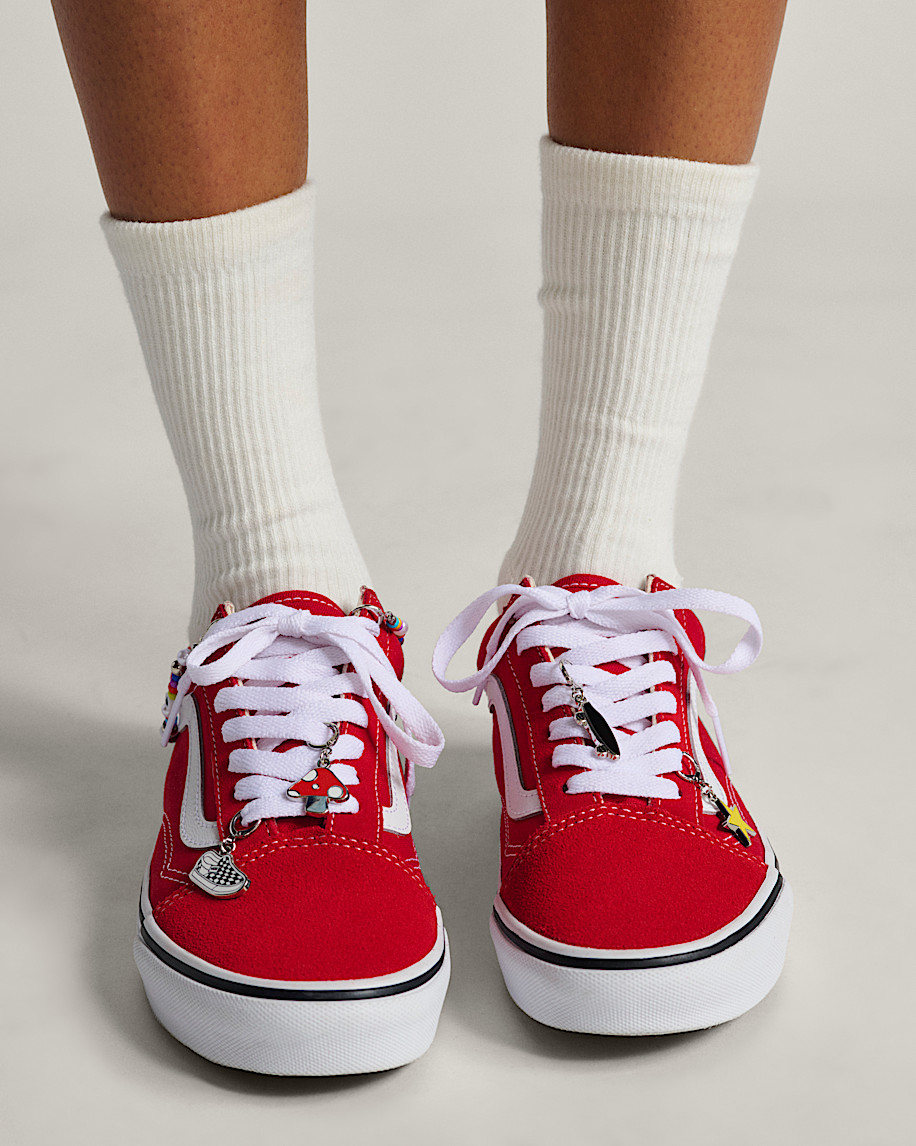 Vans Beaded Board Shoe Charm Set VANS Red ALT1