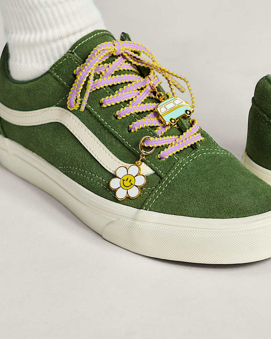 Vans Waffle Shop Retro California Shoe Charm Set VANS Yellow ALT2