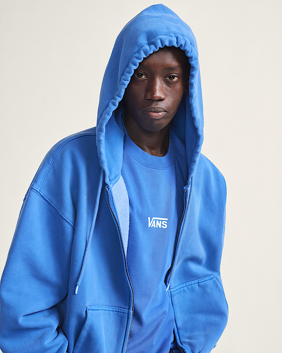 Premium Zip Hoodie in True Blue | Vans