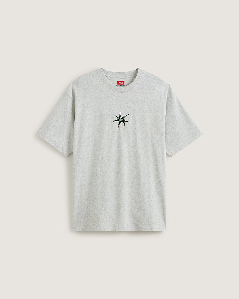 Skate Splatter TShirt VANS Ash Heather Grey HERO