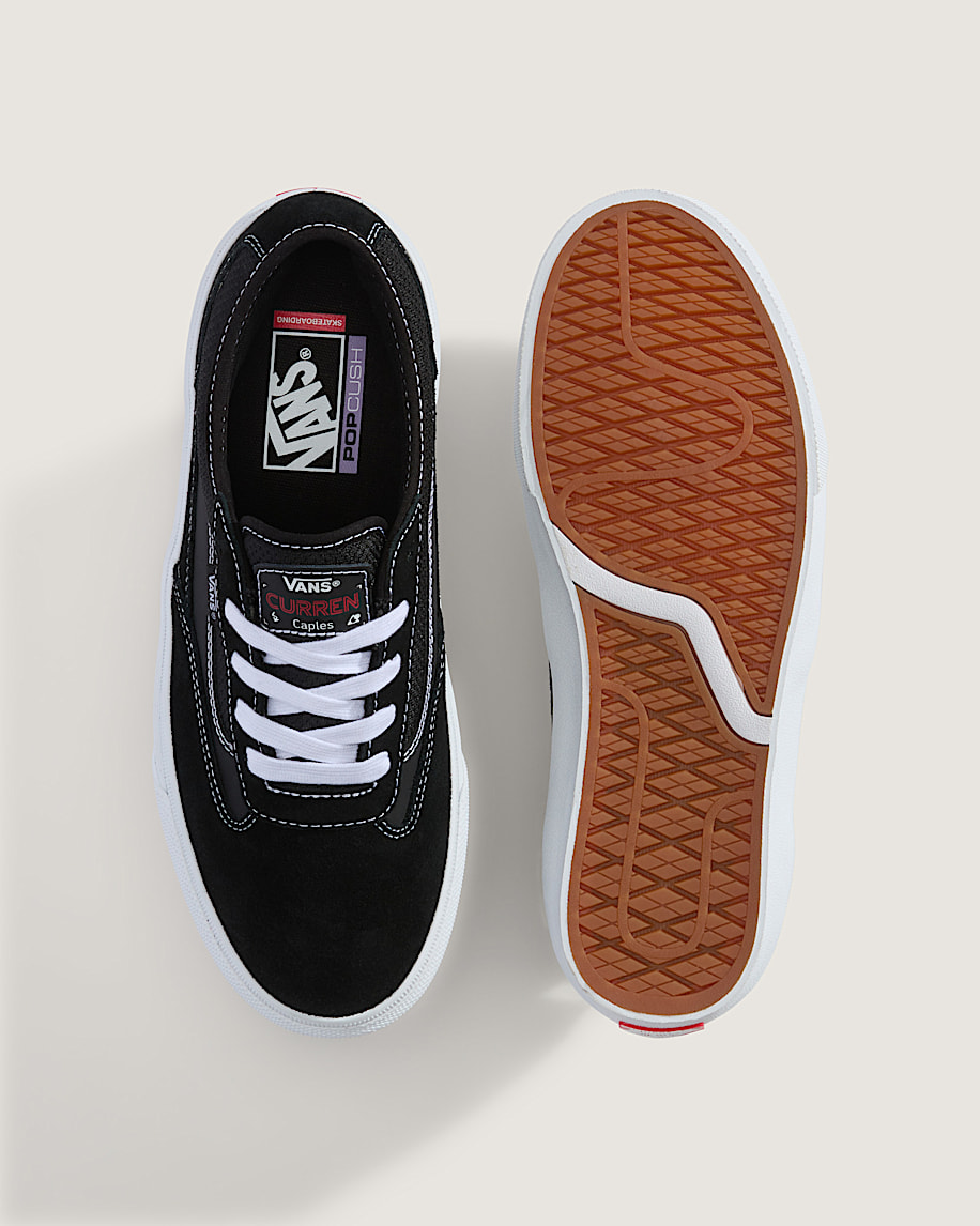 Skate Curren Caples Shoe VANS Gum Black  White ALT2