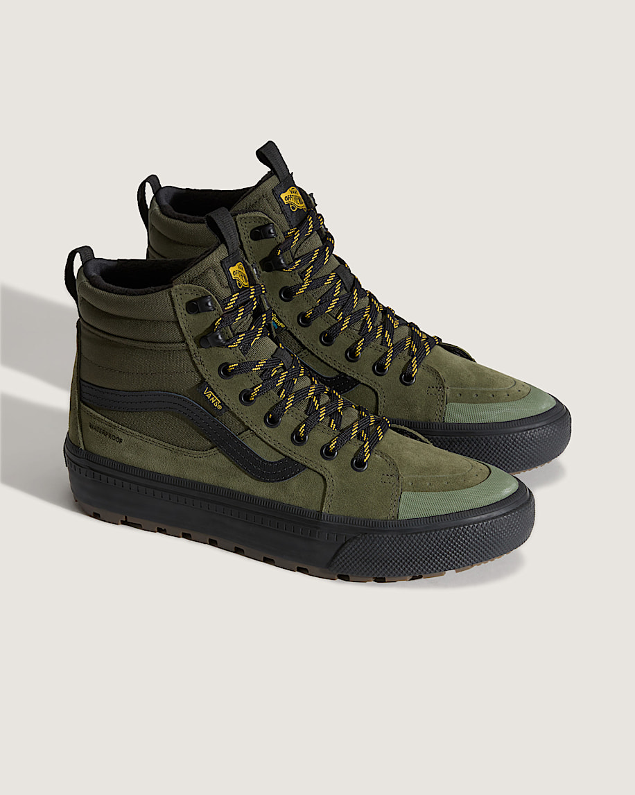 Sk8Hi Waterproof Insulated Shoe VANS Green  Black ALT1