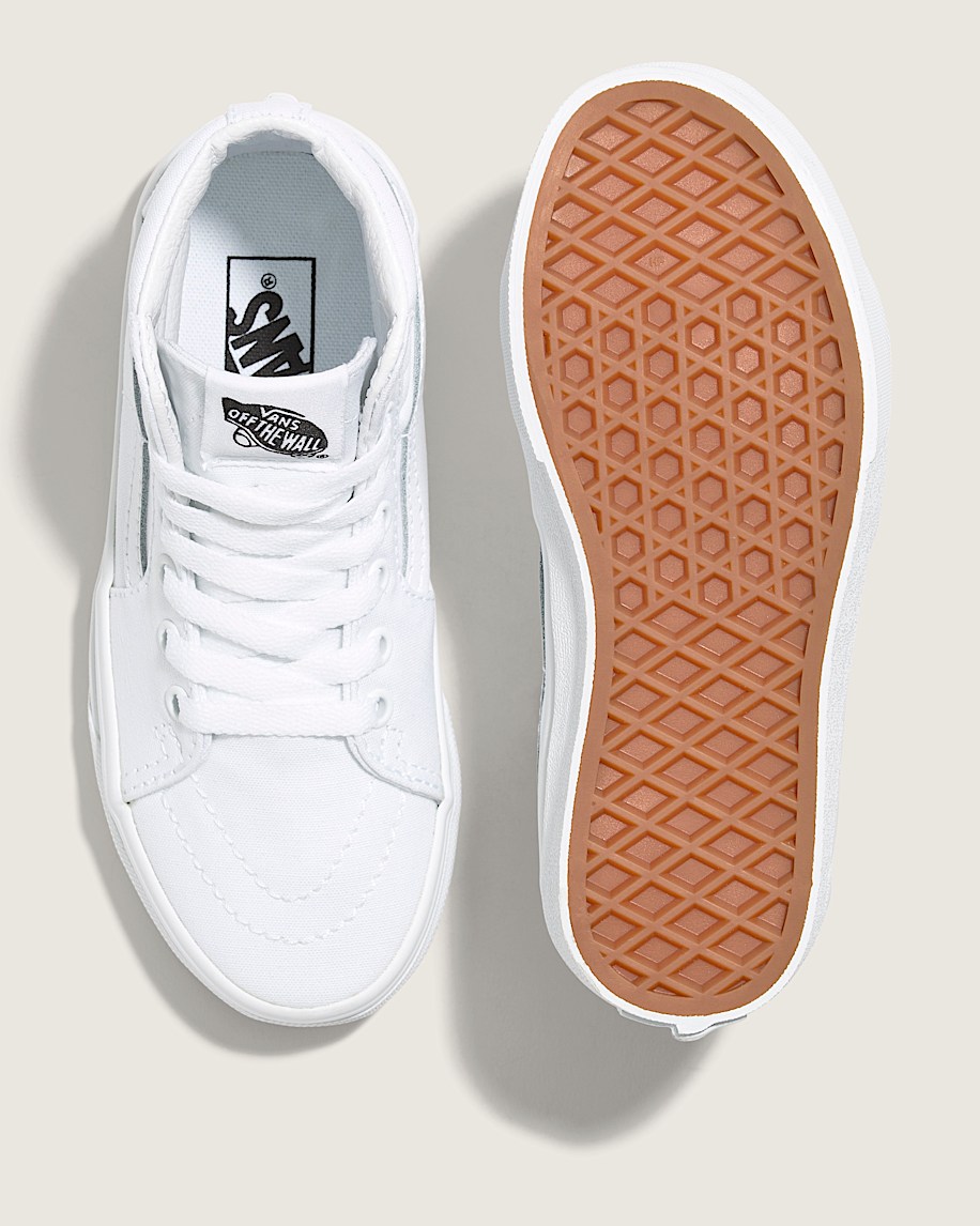 Little Kids Sk8Hi Shoe VANS True White ALT2