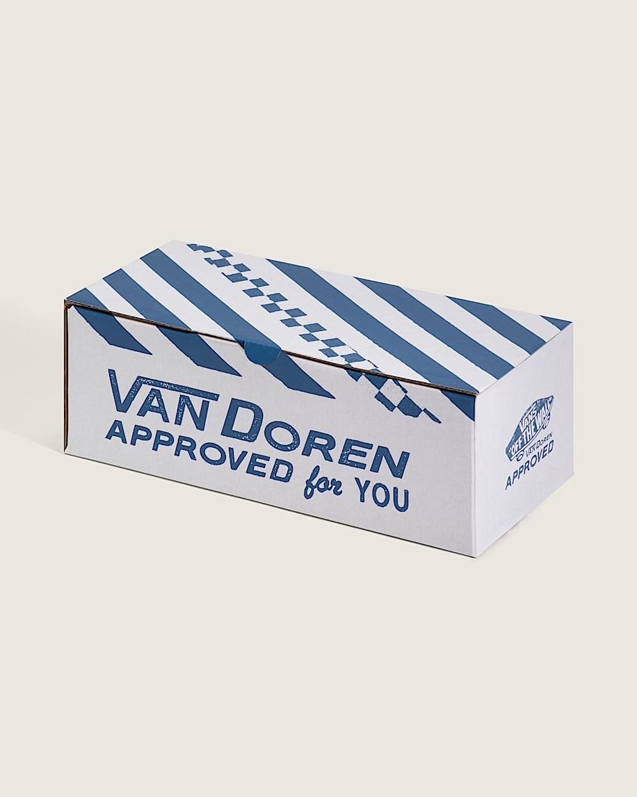 Van Doren Approved X All Nations Classic Slip-On Shoe in White | Vans