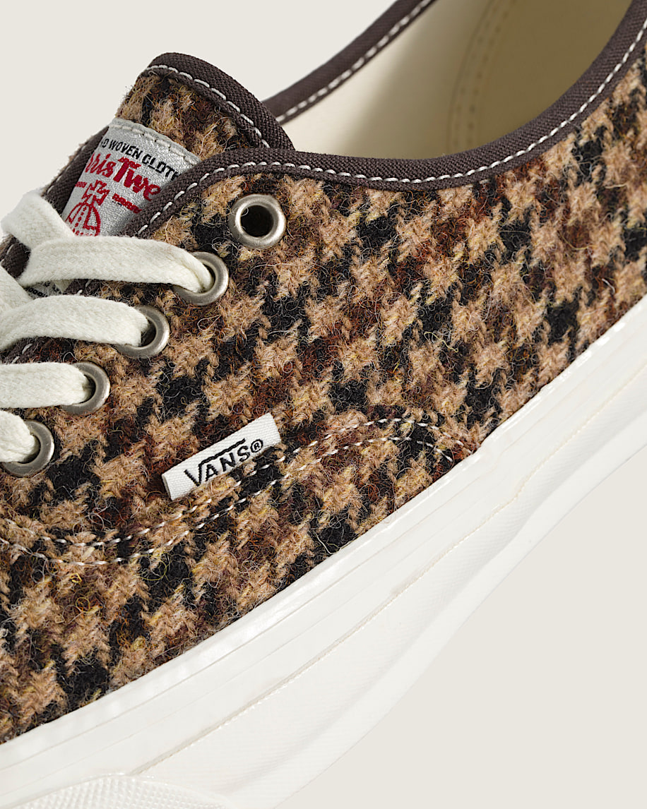 Premium Authentic Harris Tweed Shoe VANS Brown ALT4