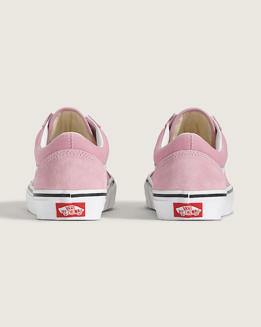 Old Skool Shoe VANS Dawn Pink  True White ALT3
