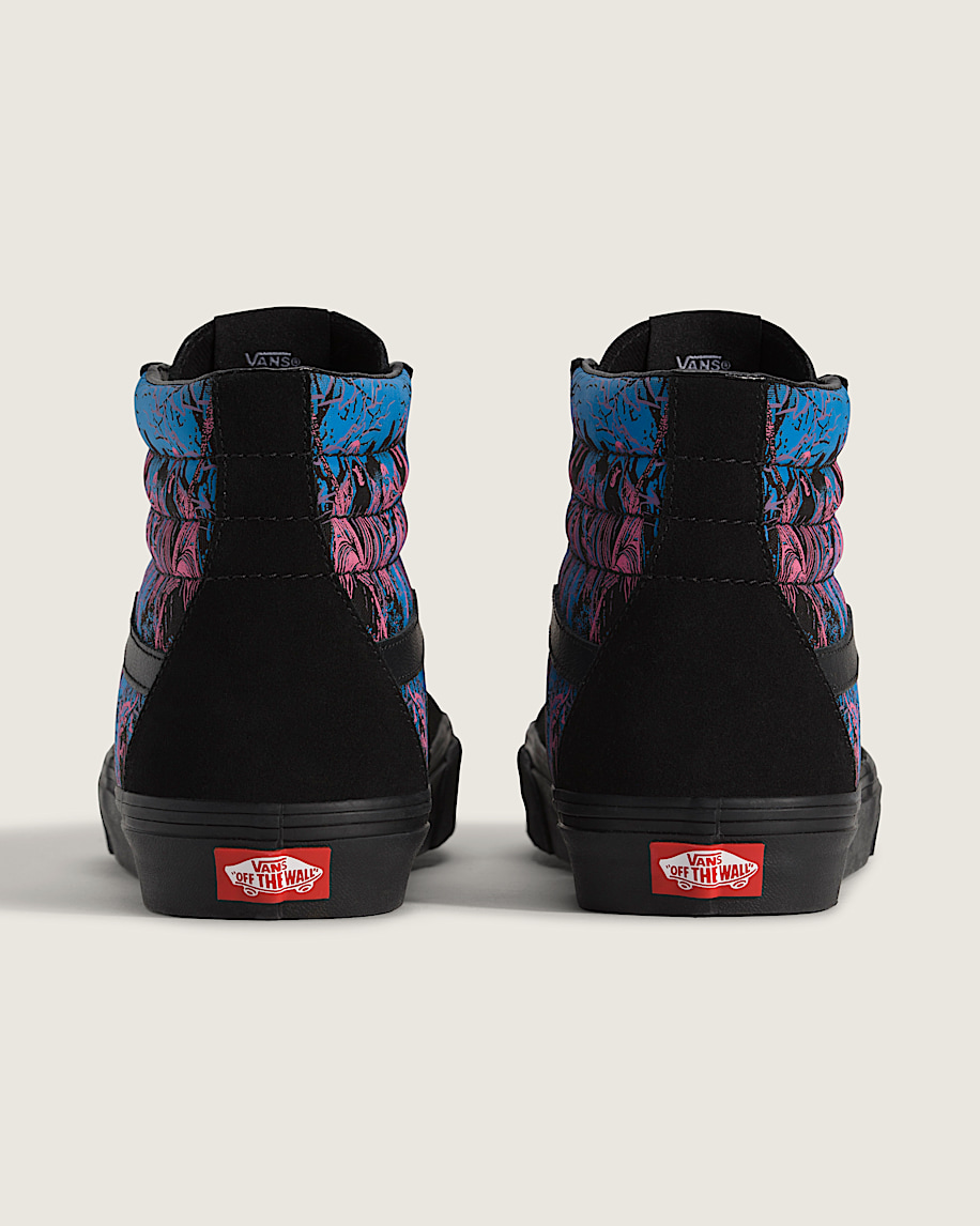 Sk8Hi Halloween Shoe VANS Spooky Blue  Pink ALT3