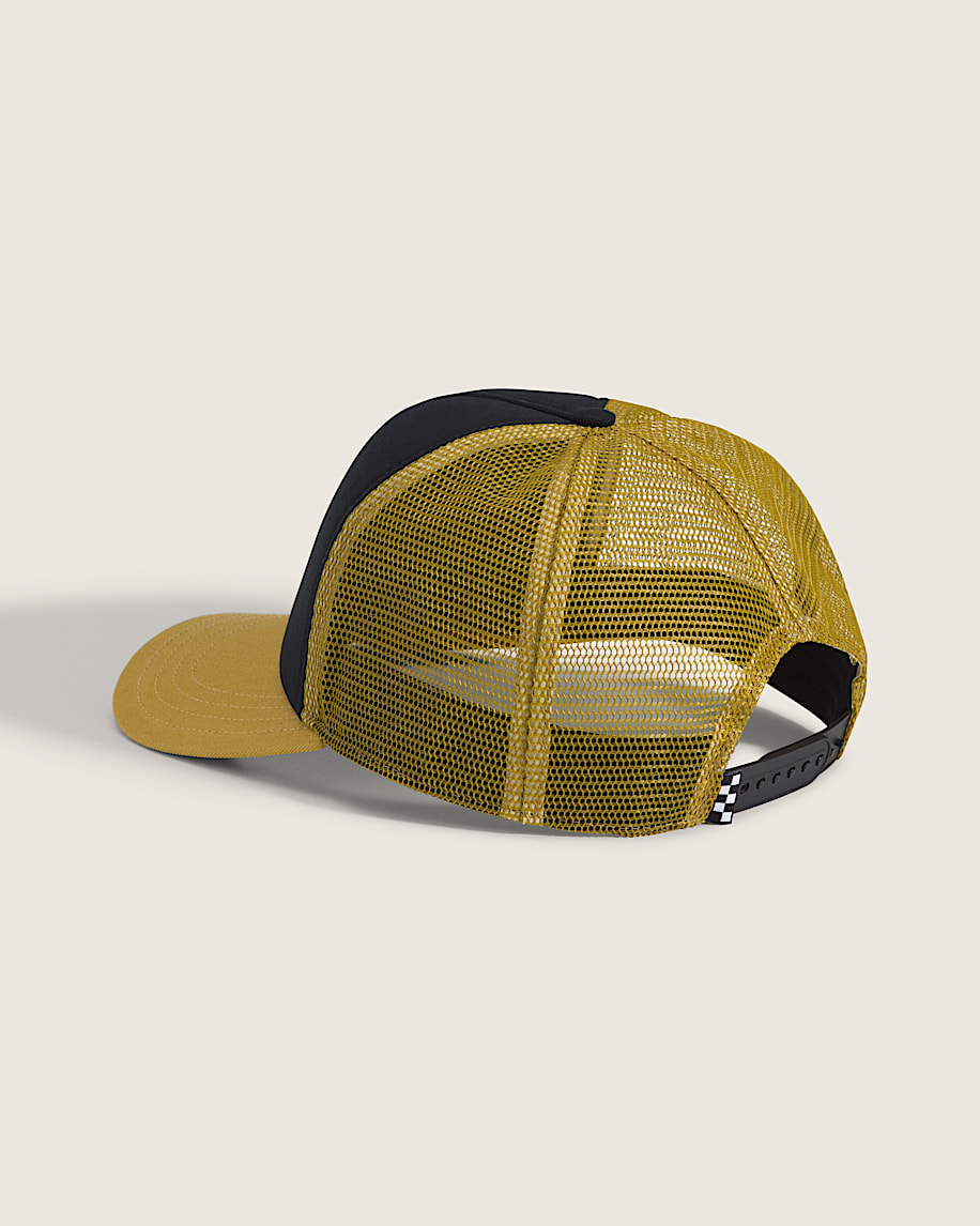 Skate Flame Trucker Hat VANS Burnt Gold Yellow ALT2
