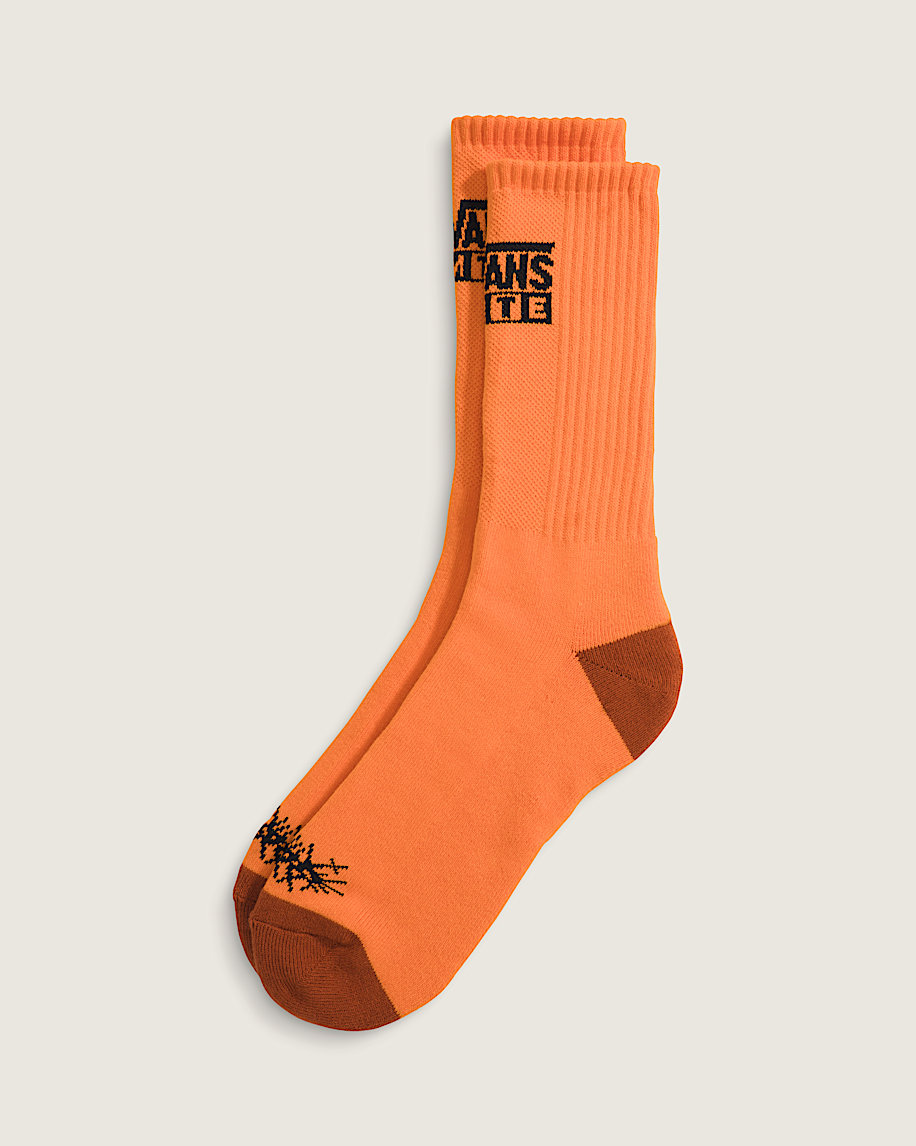 Crestline Crew Socks VANS Solar Orange HERO
