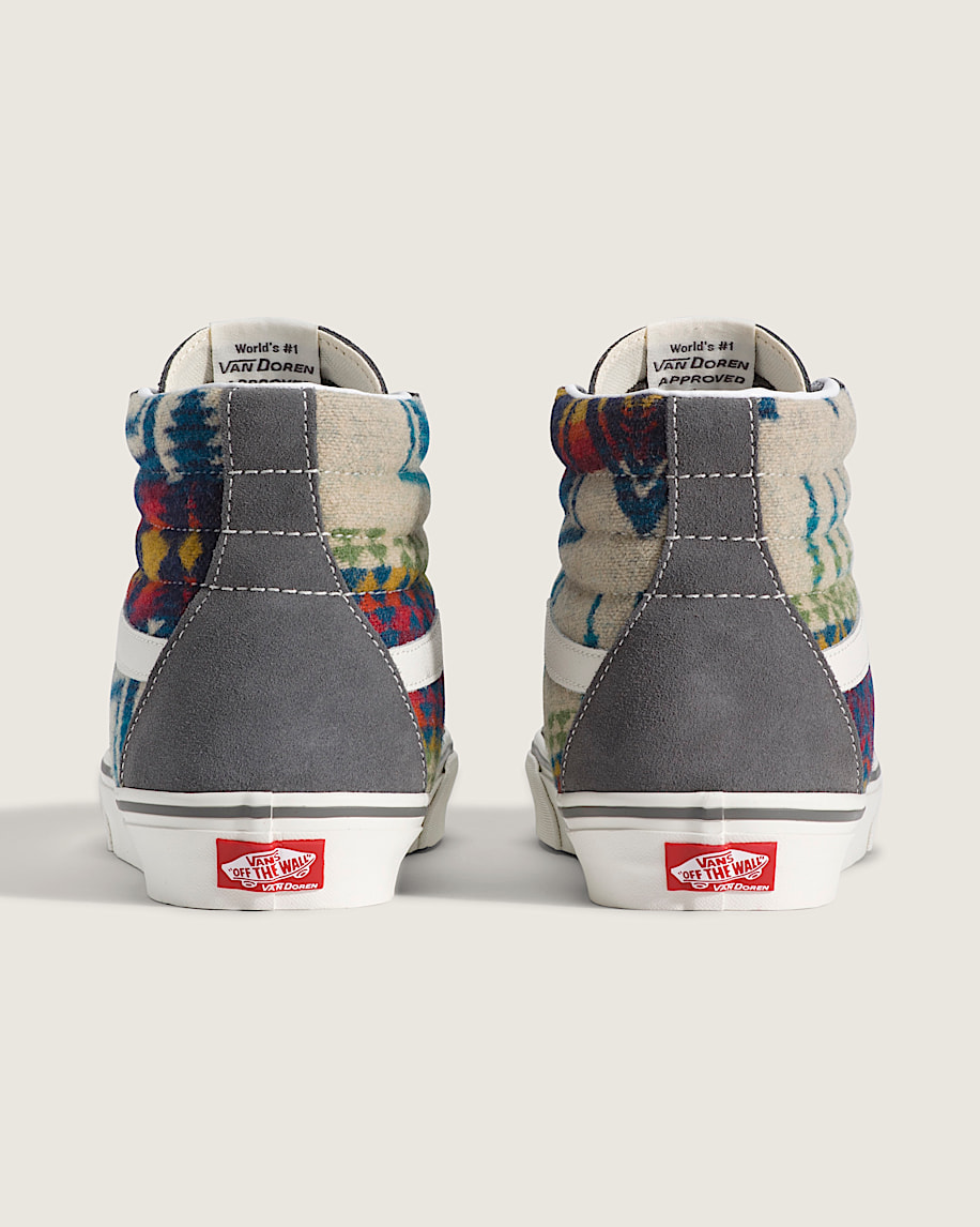 Van Doren Approved X All Nations Sk8-Hi Shoe - 4