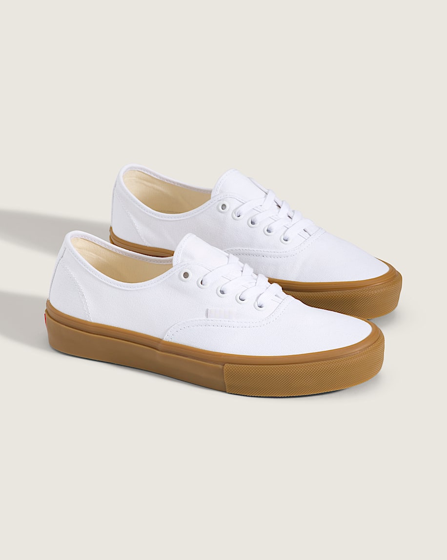 Skate Authentic Gum Shoe VANS White ALT1