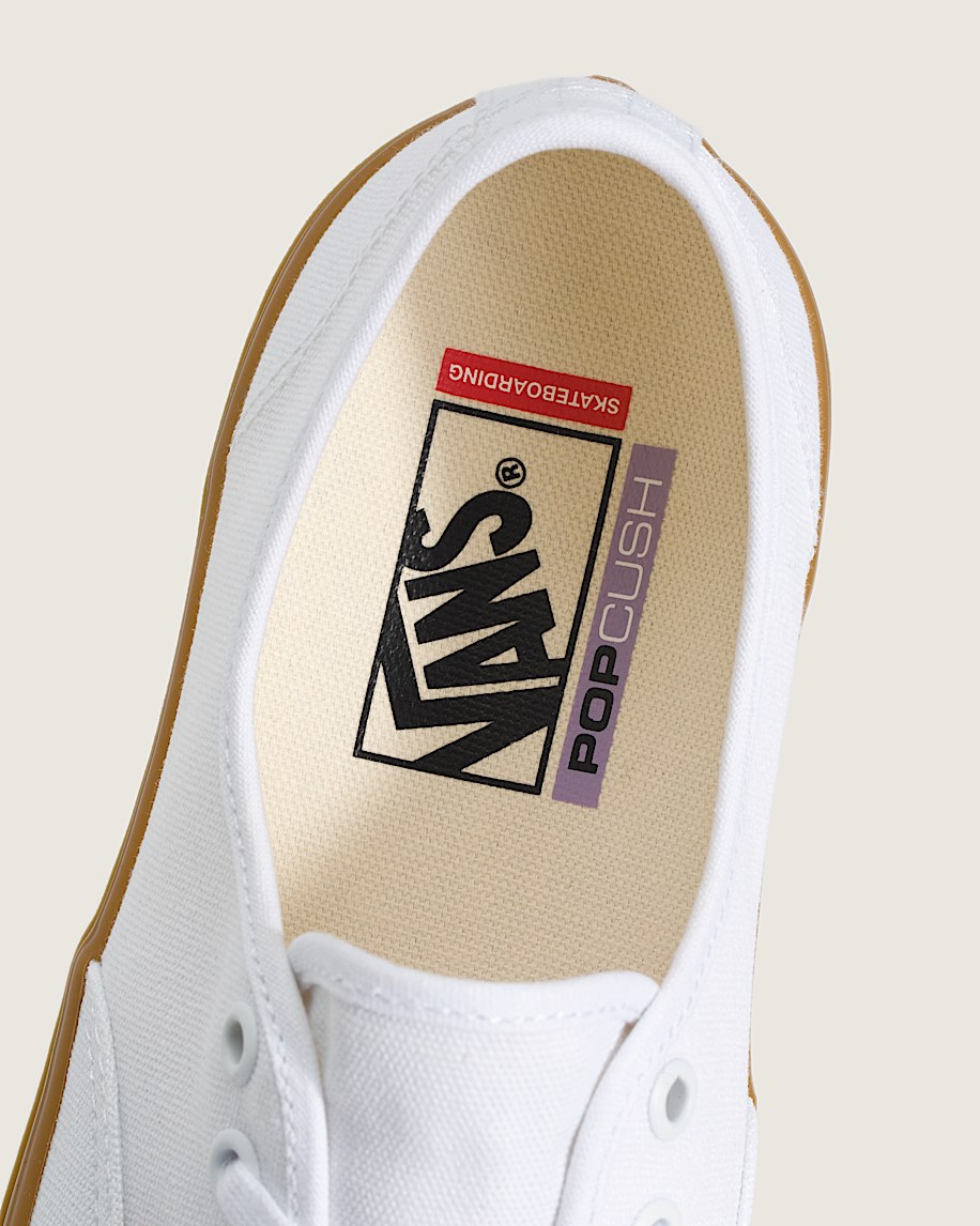 Skate Authentic Gum Shoe VANS White ALT4