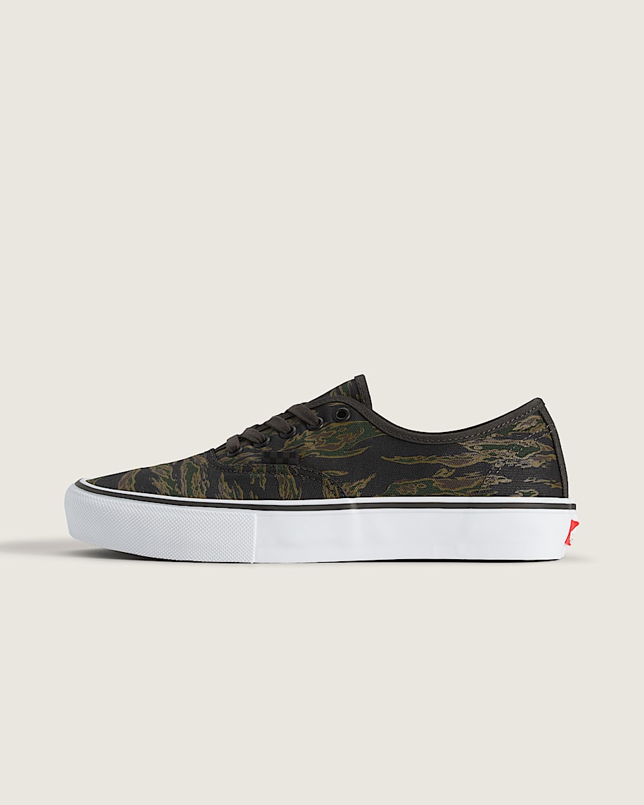 Skate Authentic Shoe VANS Camo Green  Black HERO