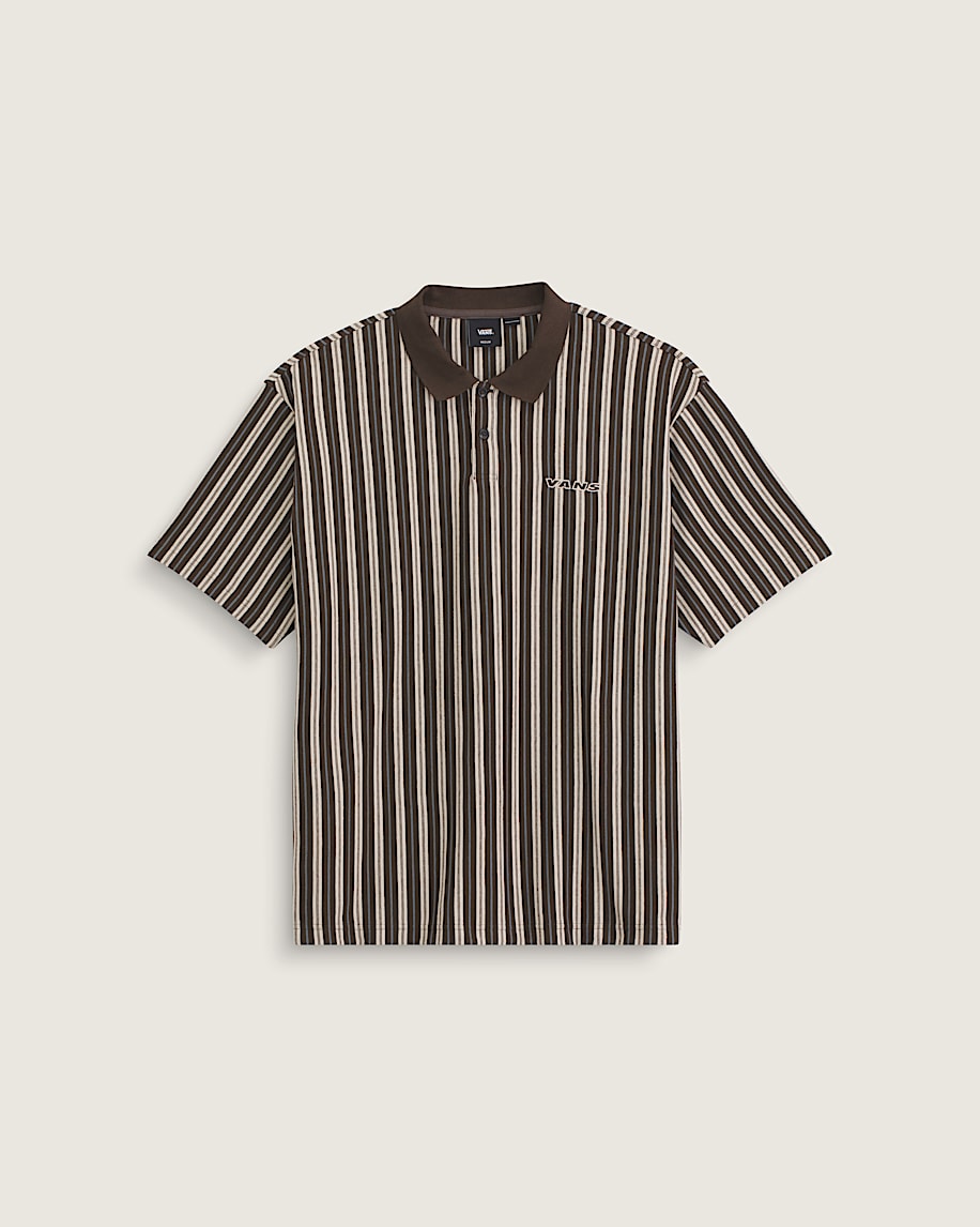 Layton Stripe Polo Shirt - 1