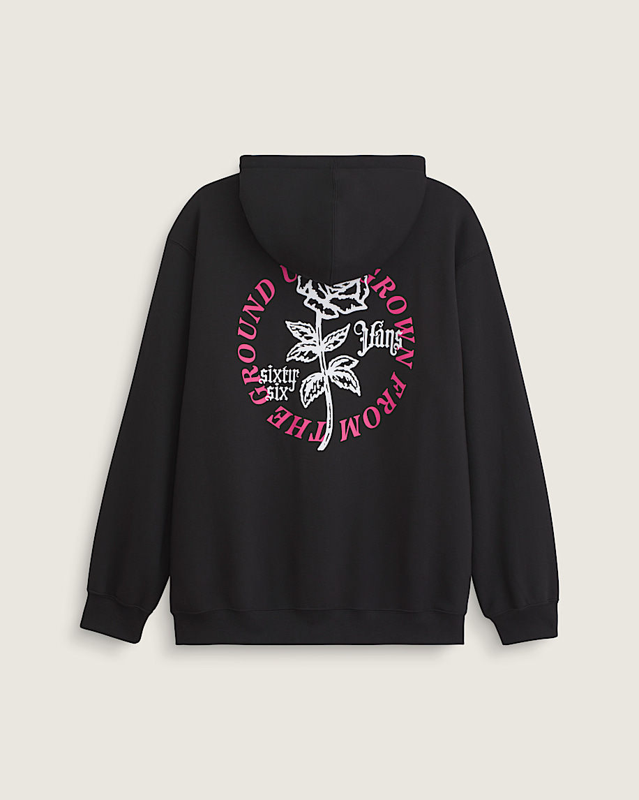 Grown From The Ground Up Pullover Hoodie VANS Black HERO