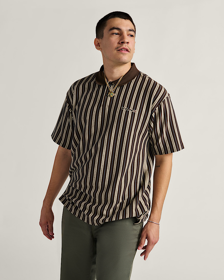 Layton Stripe Polo Shirt - 2