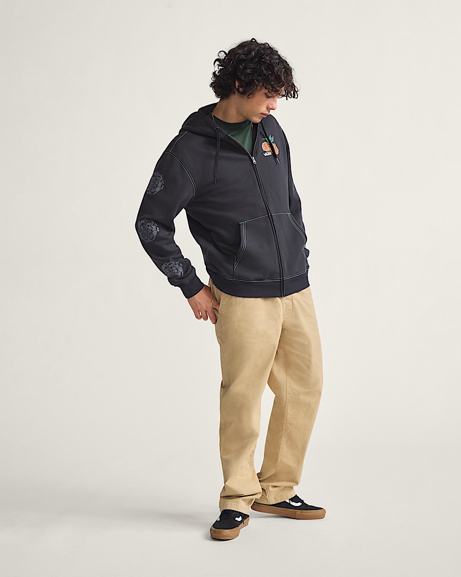 Dia de los Muertos Colibri Zip Hoodie - 4