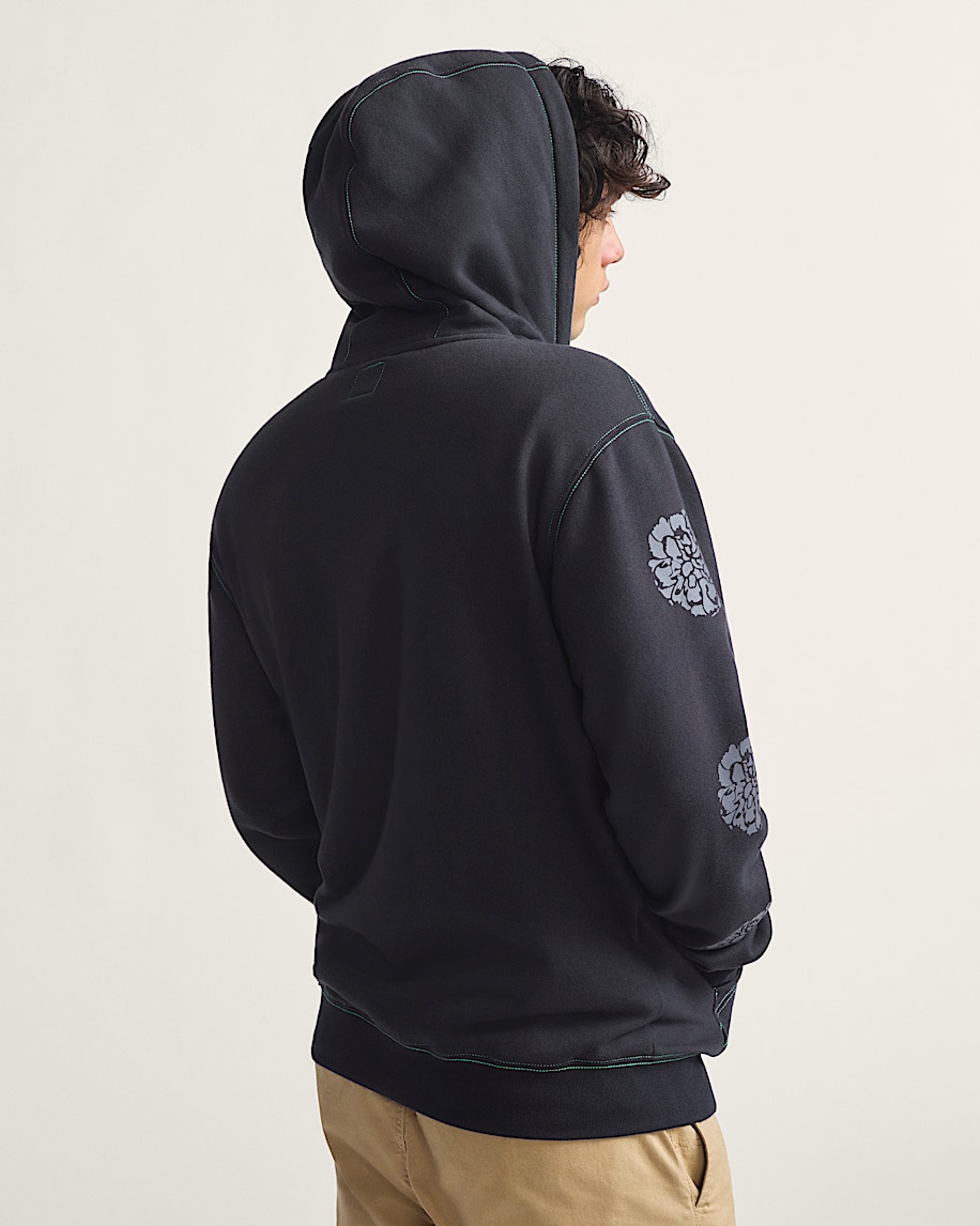 Dia de los Muertos Colibri Zip Hoodie - 5