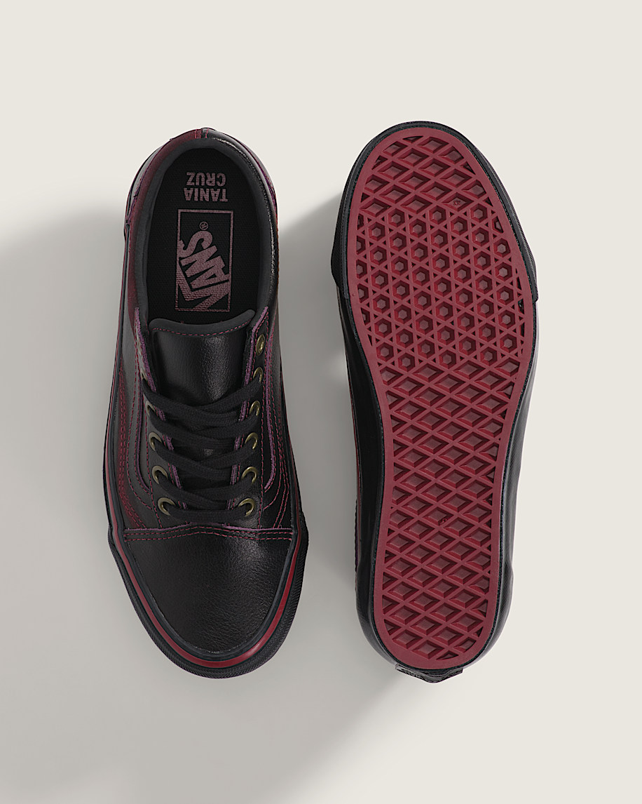 Premium Old Skool Tania Shoe VANS Dark Red  Black ALT2