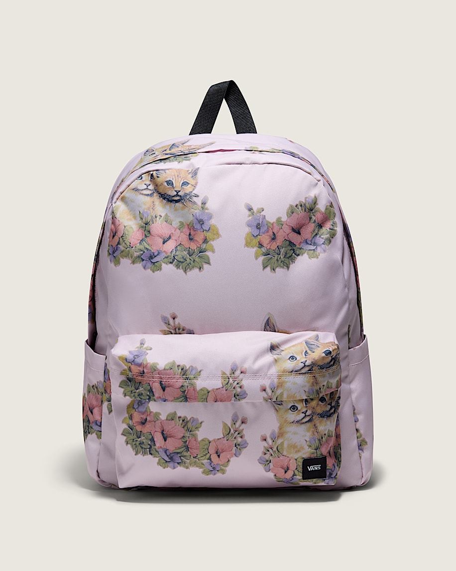 Old Skool Drop V Backpack VANS Sepia Rose Pink HERO