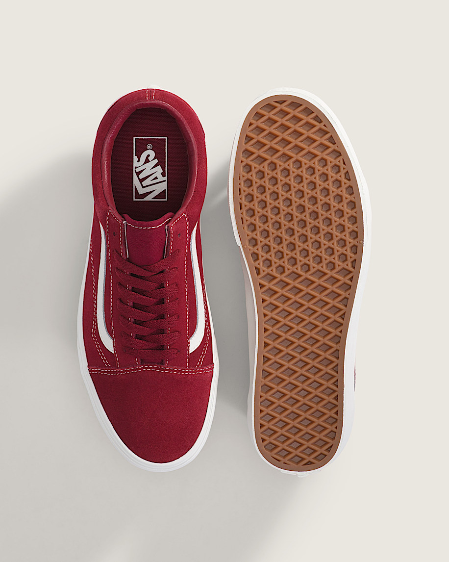 Old Skool Shoe VANS Bordeaux Red ALT2