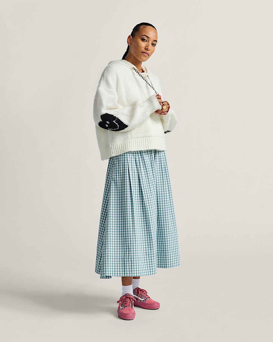 Francesca Full Plaid Skirt - 3