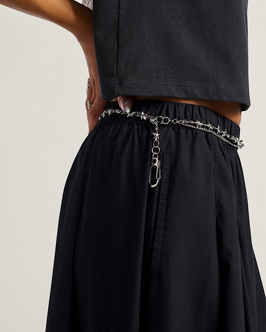 Francesca Full Skirt VANS Black ALT4