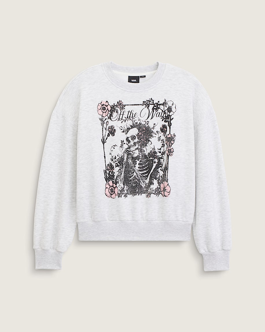 Have To Dream Retro Crew Sweatshirt VANS Heather White HERO