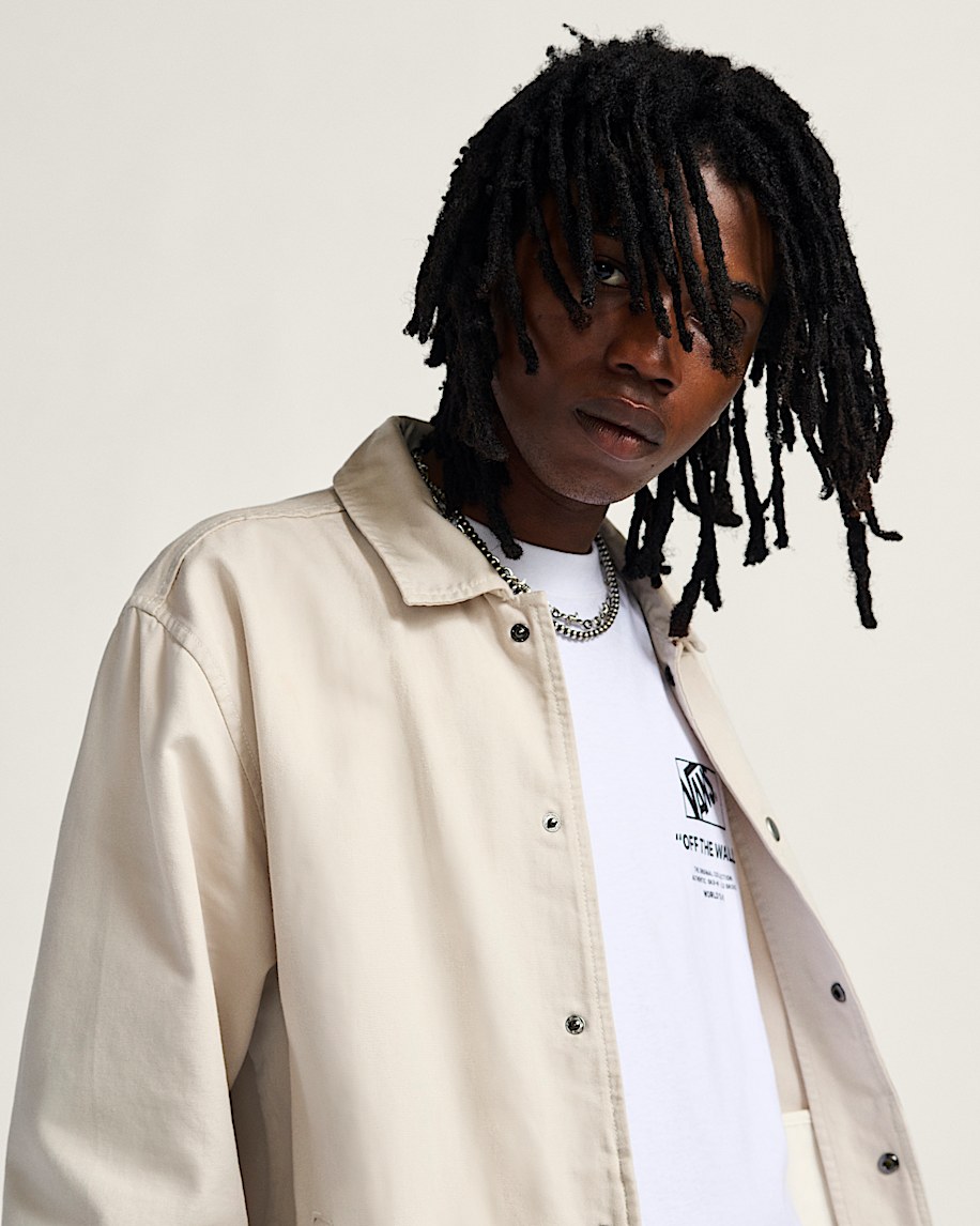 Torrey Coaches Jacket VANS Taupe Mist Beige ALT1