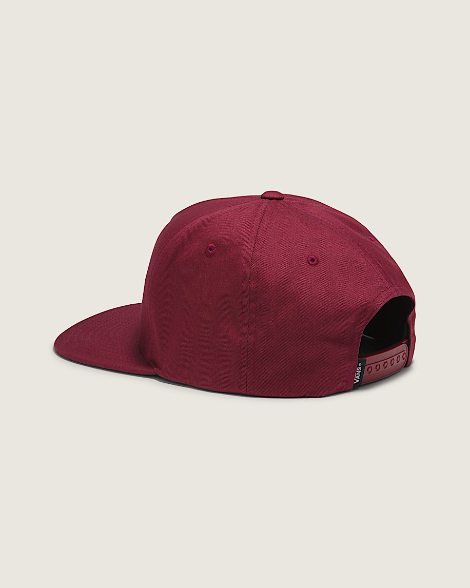 Classic Vans Snapback Hat VANS Rhododendron Red ALT2