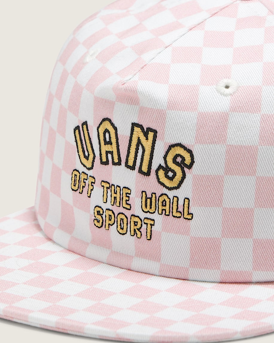 Kids Willow Snapback Hat in Blush Pink / White | Vans