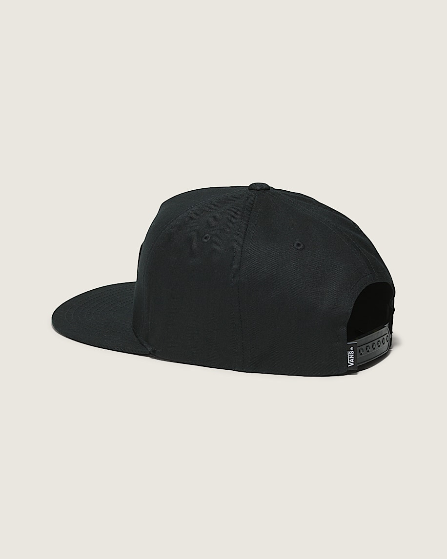 Full Patch Snapback Hat VANS Black ALT3