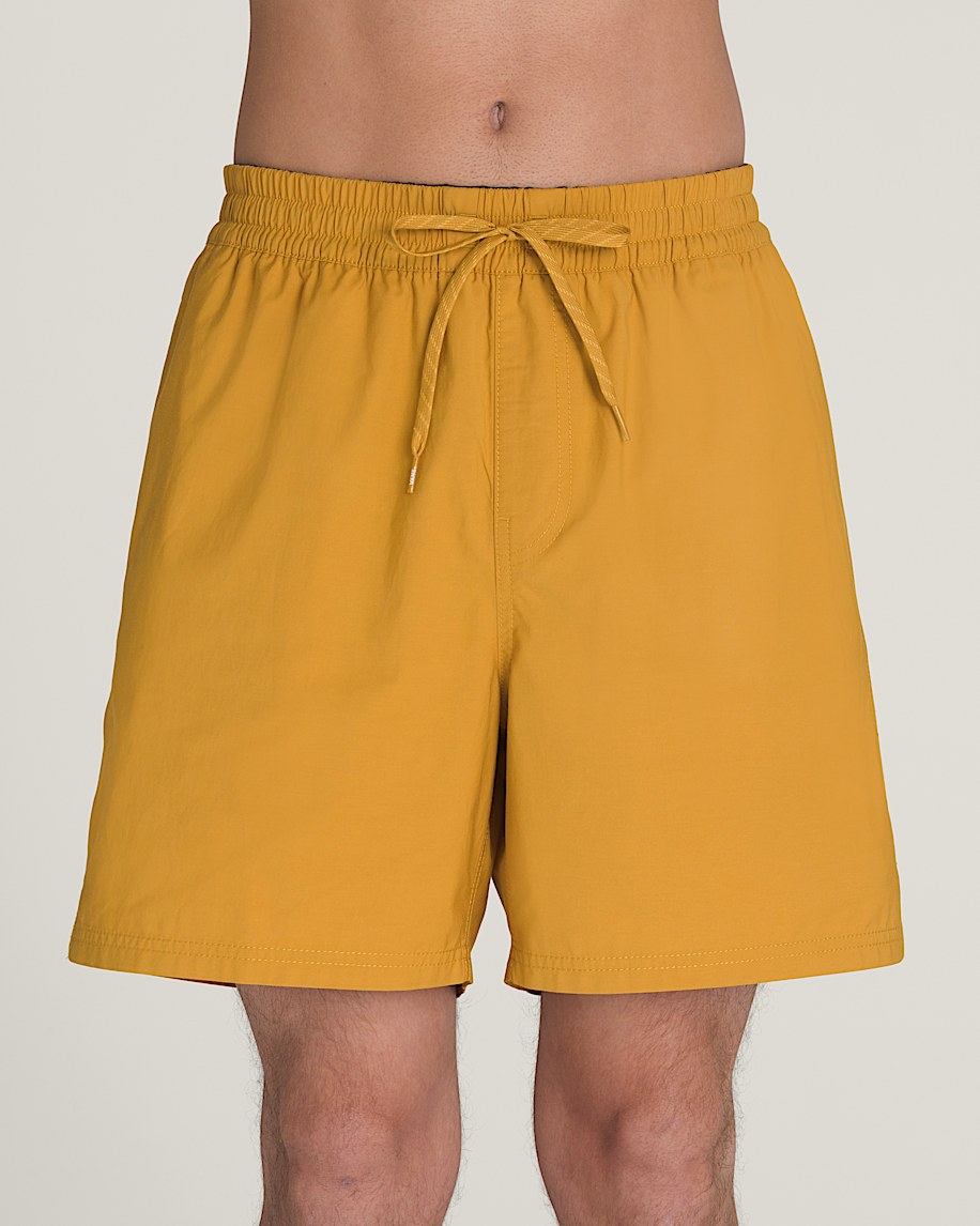 Primary Solid Elastic 17 Boardshorts VANS Harvest Gold Yellow HERO