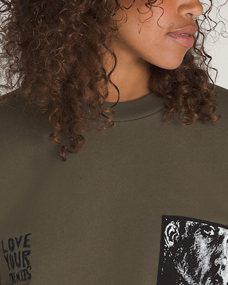 Skate Lisa Crew Sweatshirt - 5