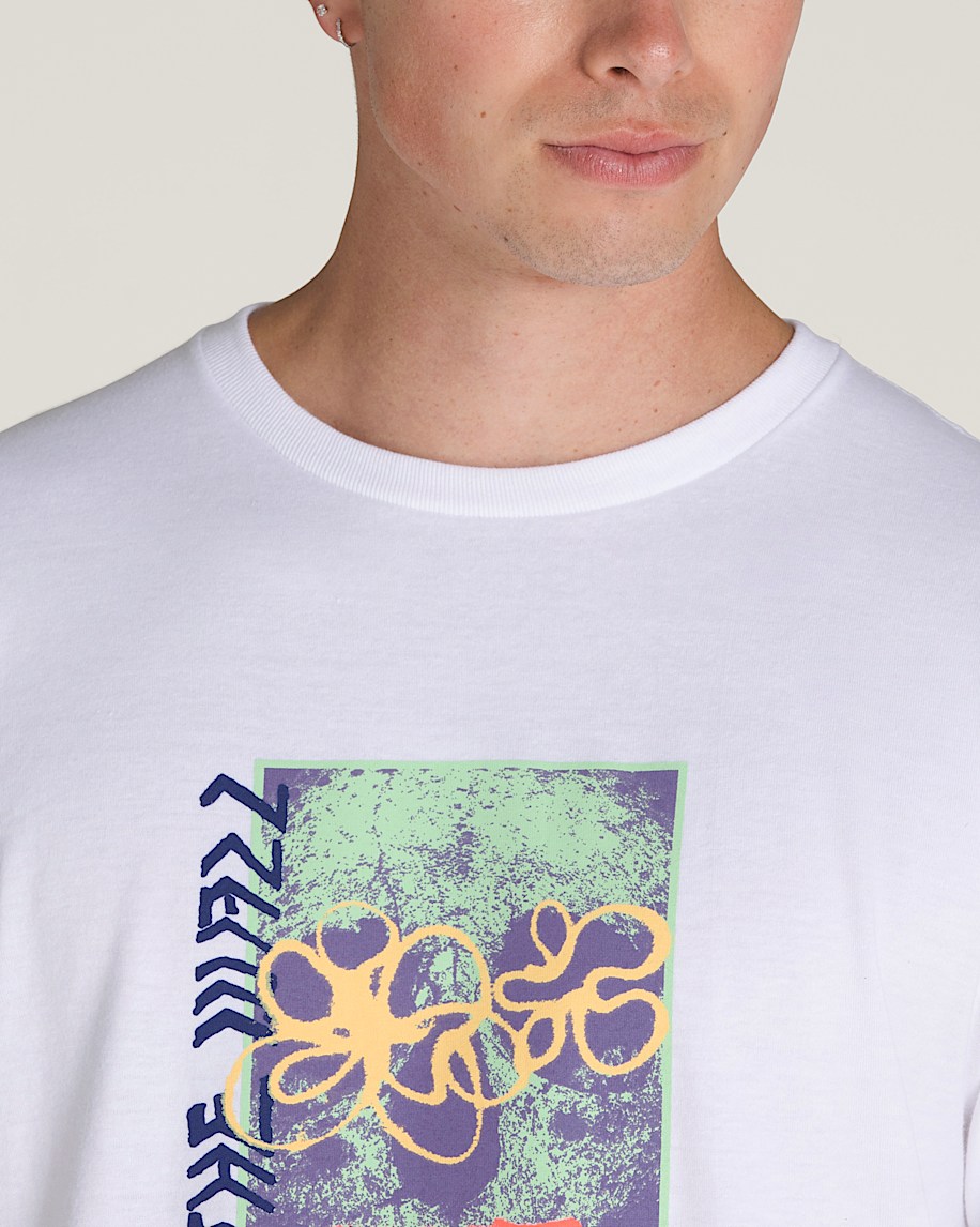 Spray Layer TShirt VANS White ALT3