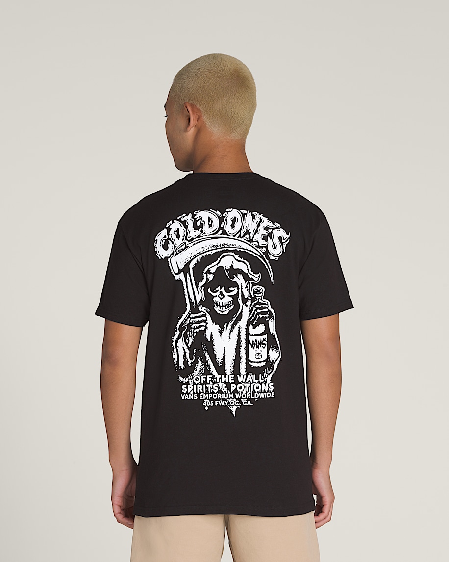 Skull Reaper Spirit World TShirt VANS Black HERO