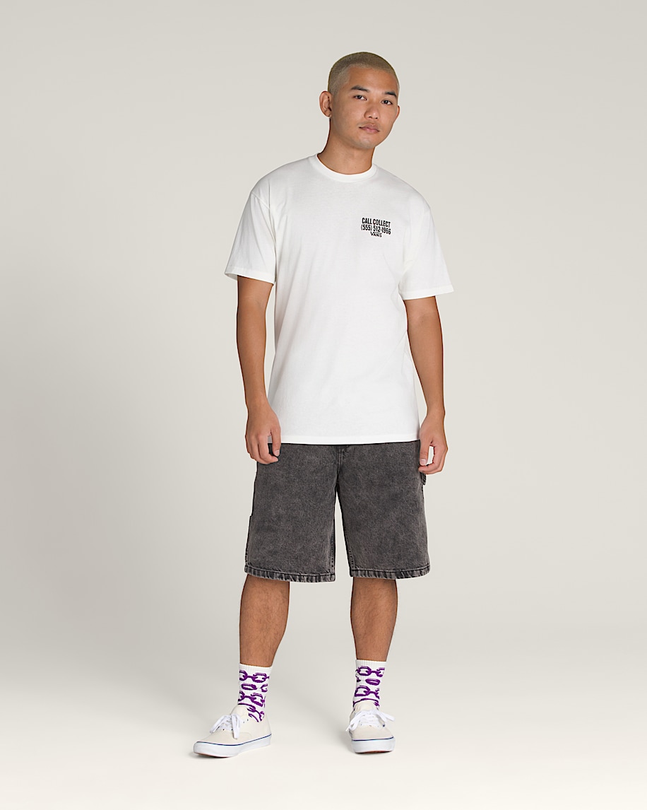 Call Collect TShirt VANS White ALT4