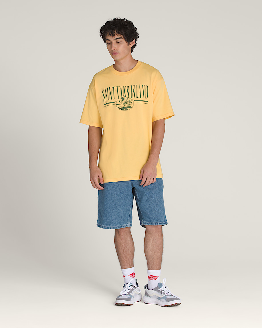 Outdoor Saint Vans Island TShirt VANS Banana Cream Yellow ALT1