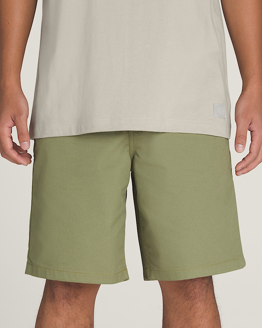 Authentic Chino Relaxed 20 Shorts VANS Loden Green HERO