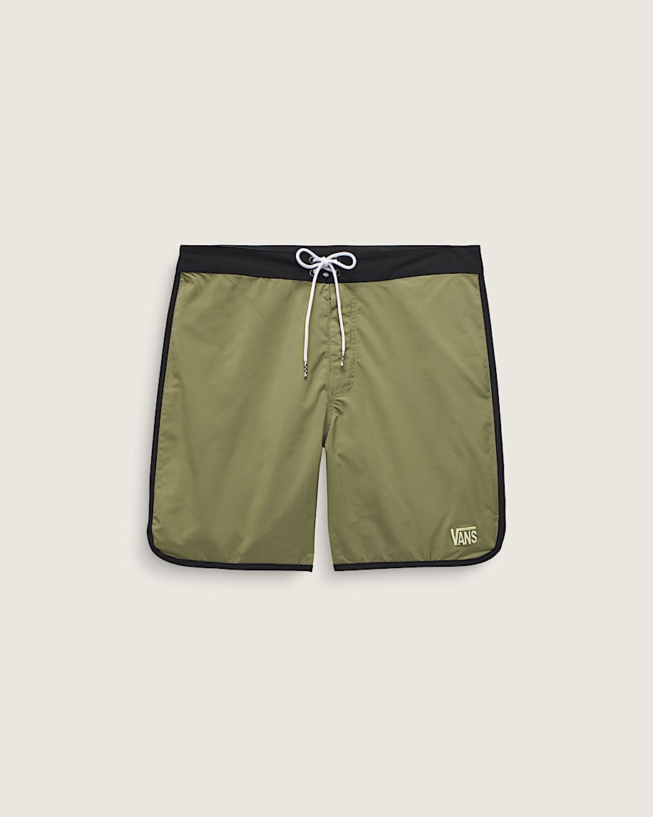 Everride Scalloped 18 Boardshorts VANS Loden Green  Black ALT4
