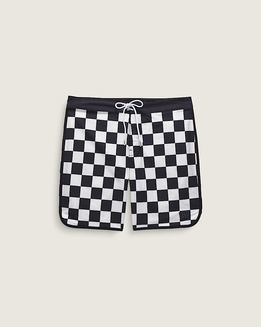 Everride Scalloped 18 Boardshorts VANS Black  White ALT4