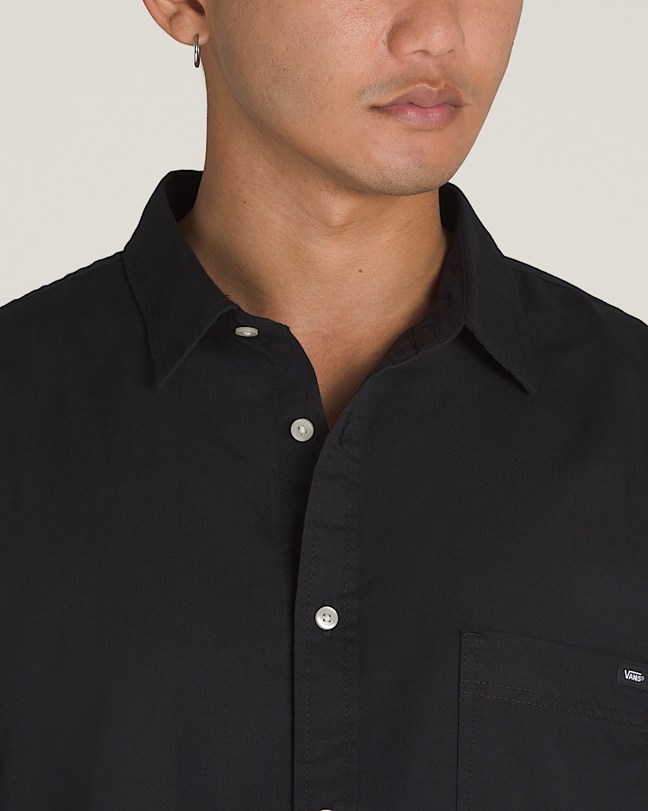 Lawson Solid Woven Shirt VANS Black ALT3