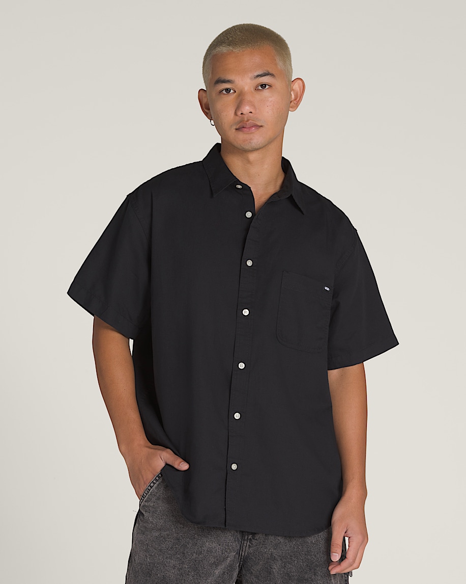 Lawson Solid Woven Shirt VANS Black HERO
