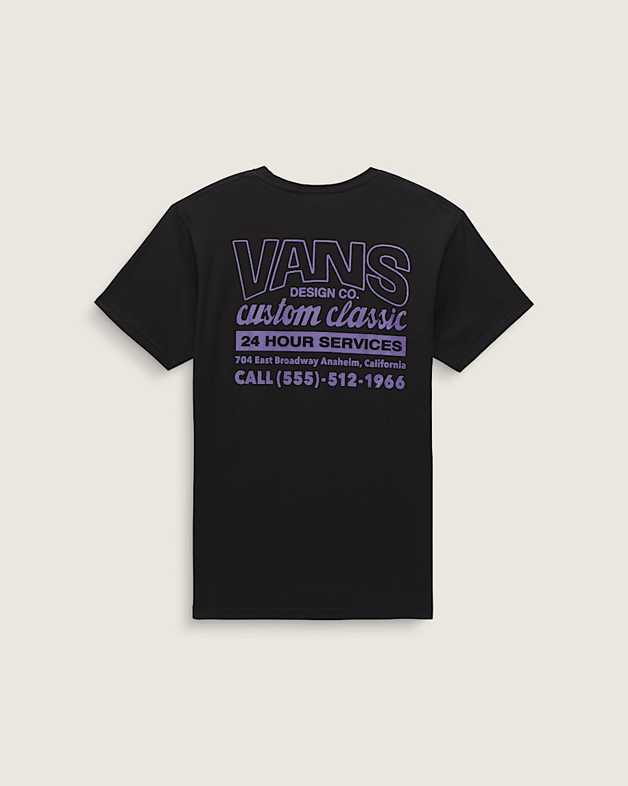 Shop Front TShirt VANS Black ALT4