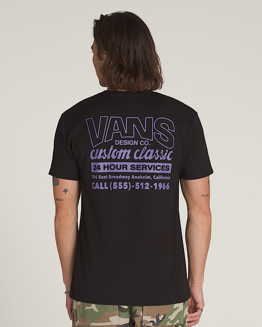 Shop Front TShirt VANS Black HERO