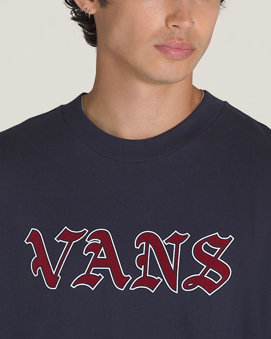 Original Standards Ye Olde Vans TShirt VANS Parisian Night Blue ALT2