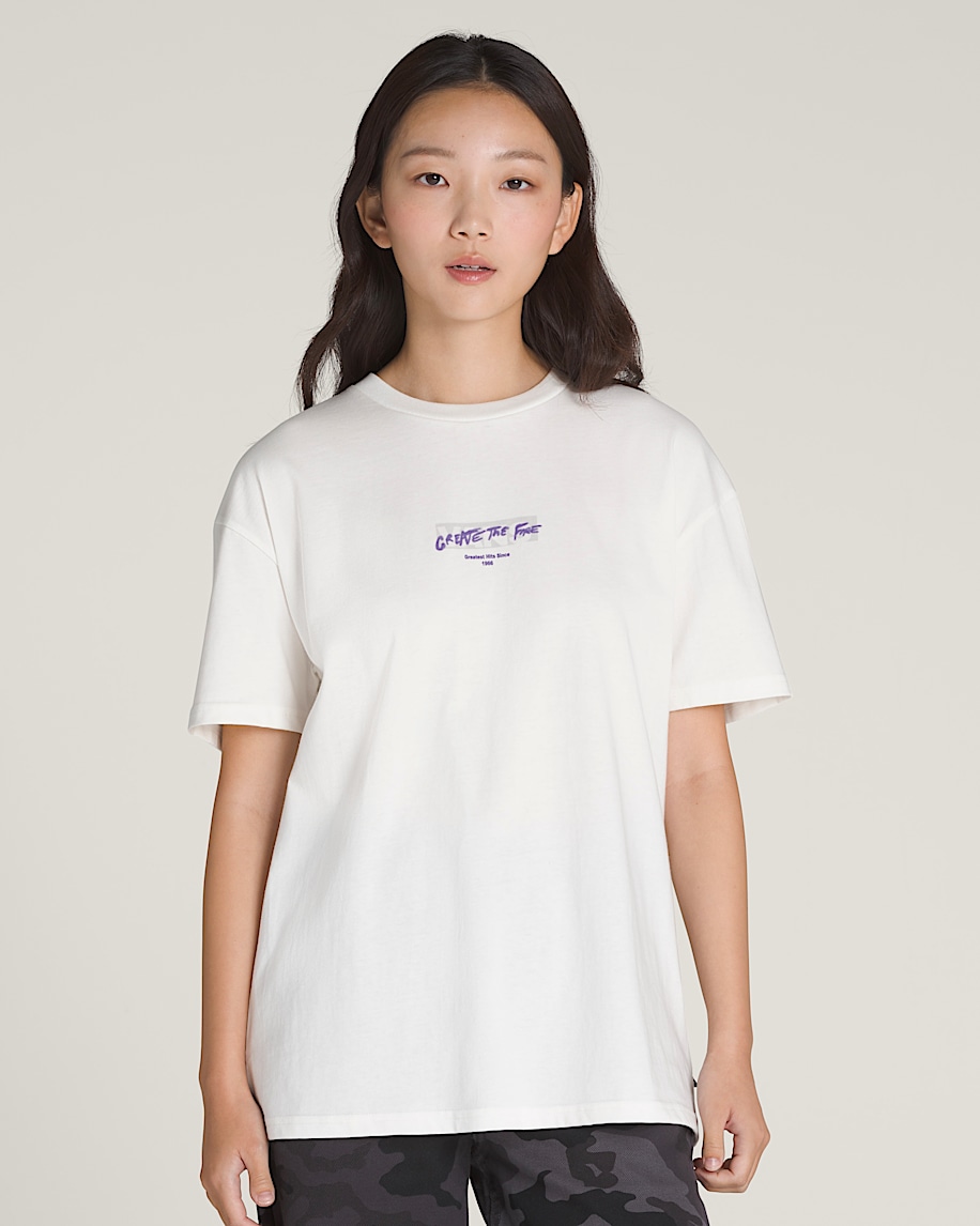 Firemade TShirt VANS White  Purple ALT1